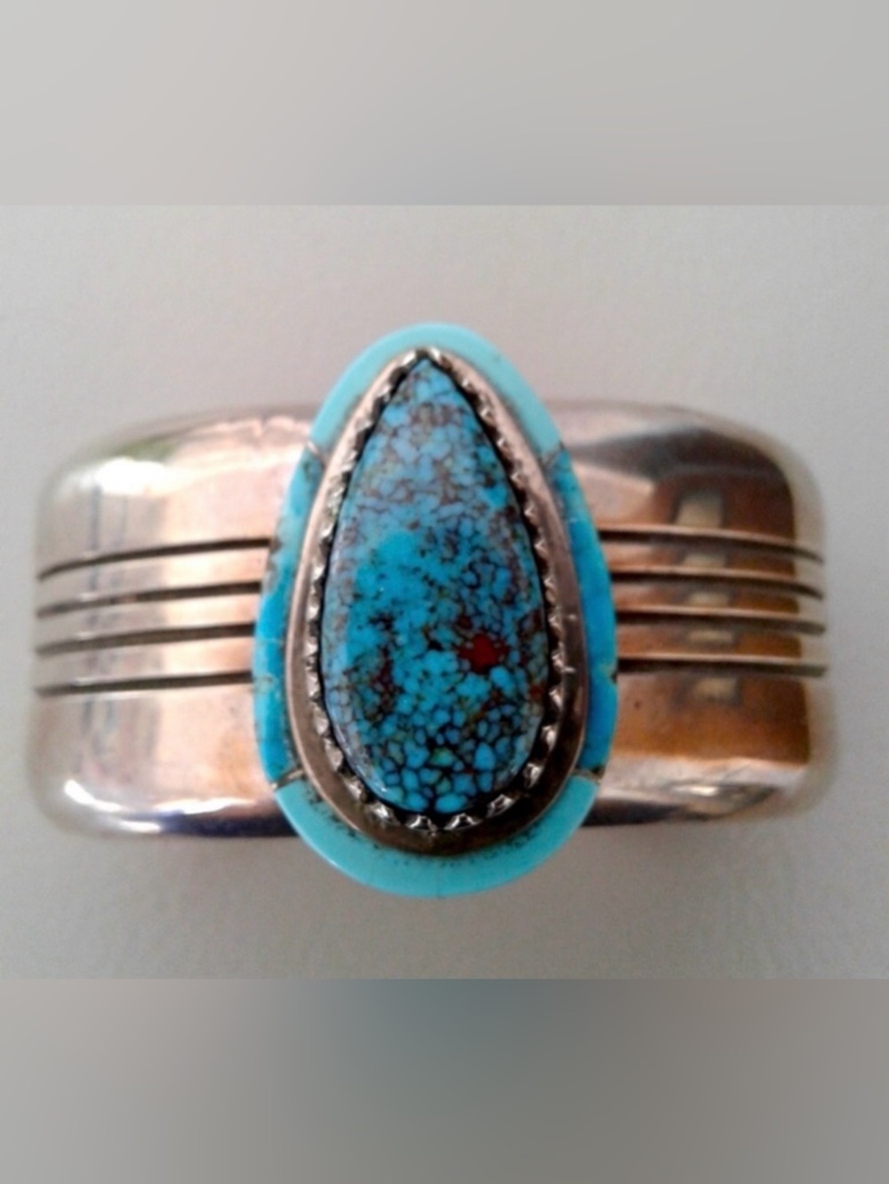 Vintage Native American Navajo Statement Bracelet